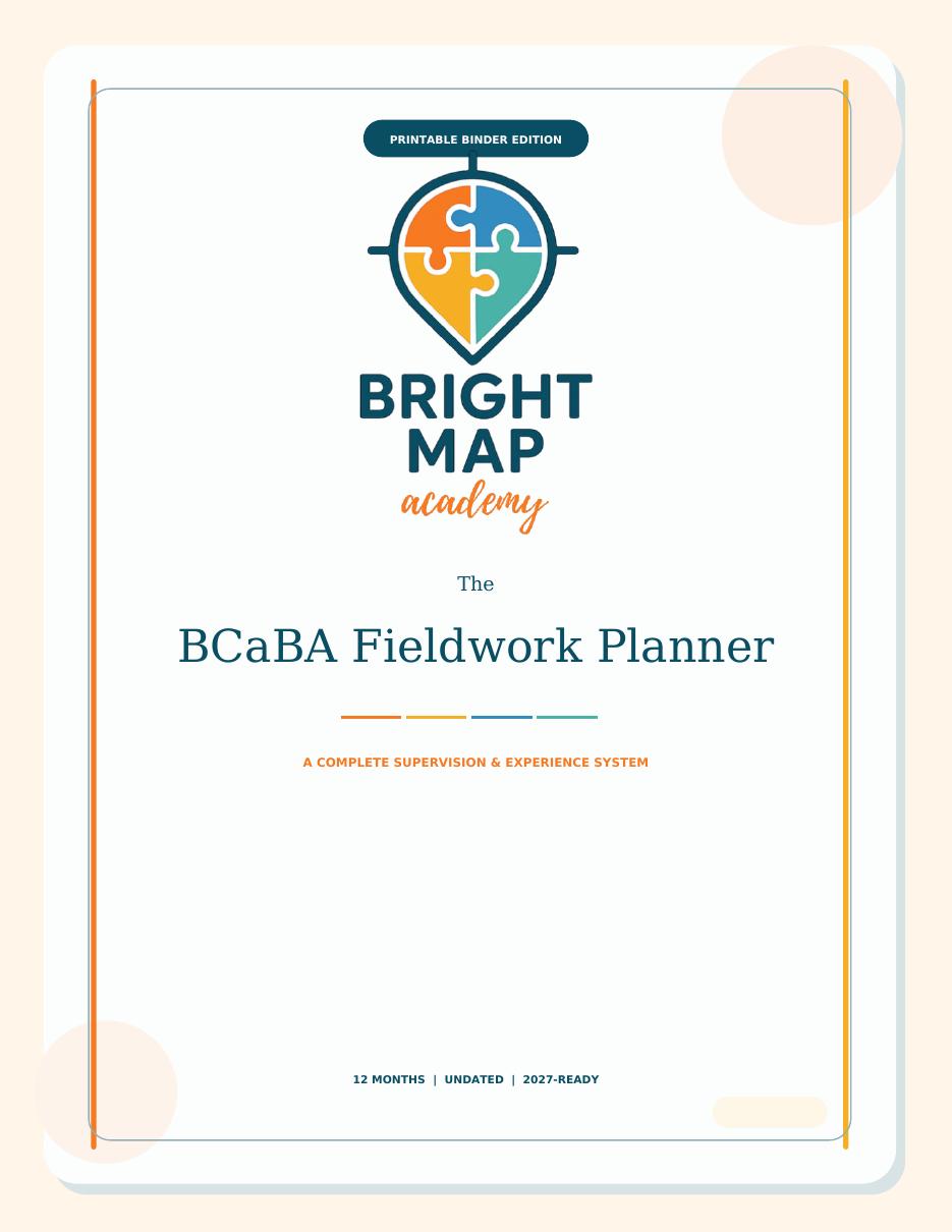 Printable Binder Edition — first page preview