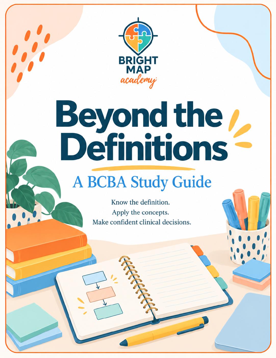 Beyond the Definitions — Study Guide — first page preview